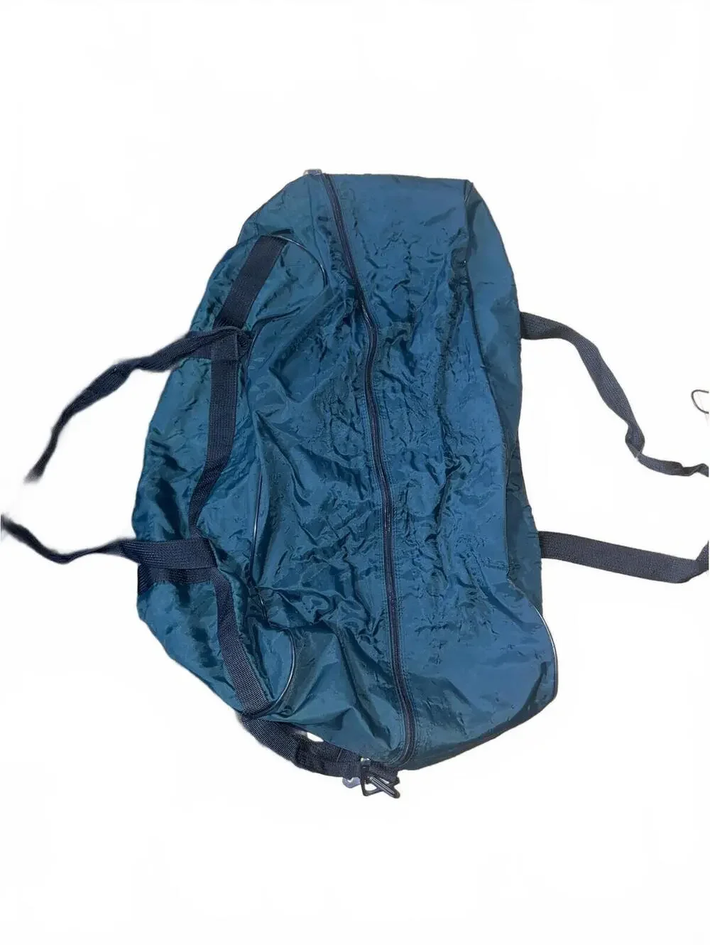 Vintage Nike Duffle Bag Teal Blue Gym Travel